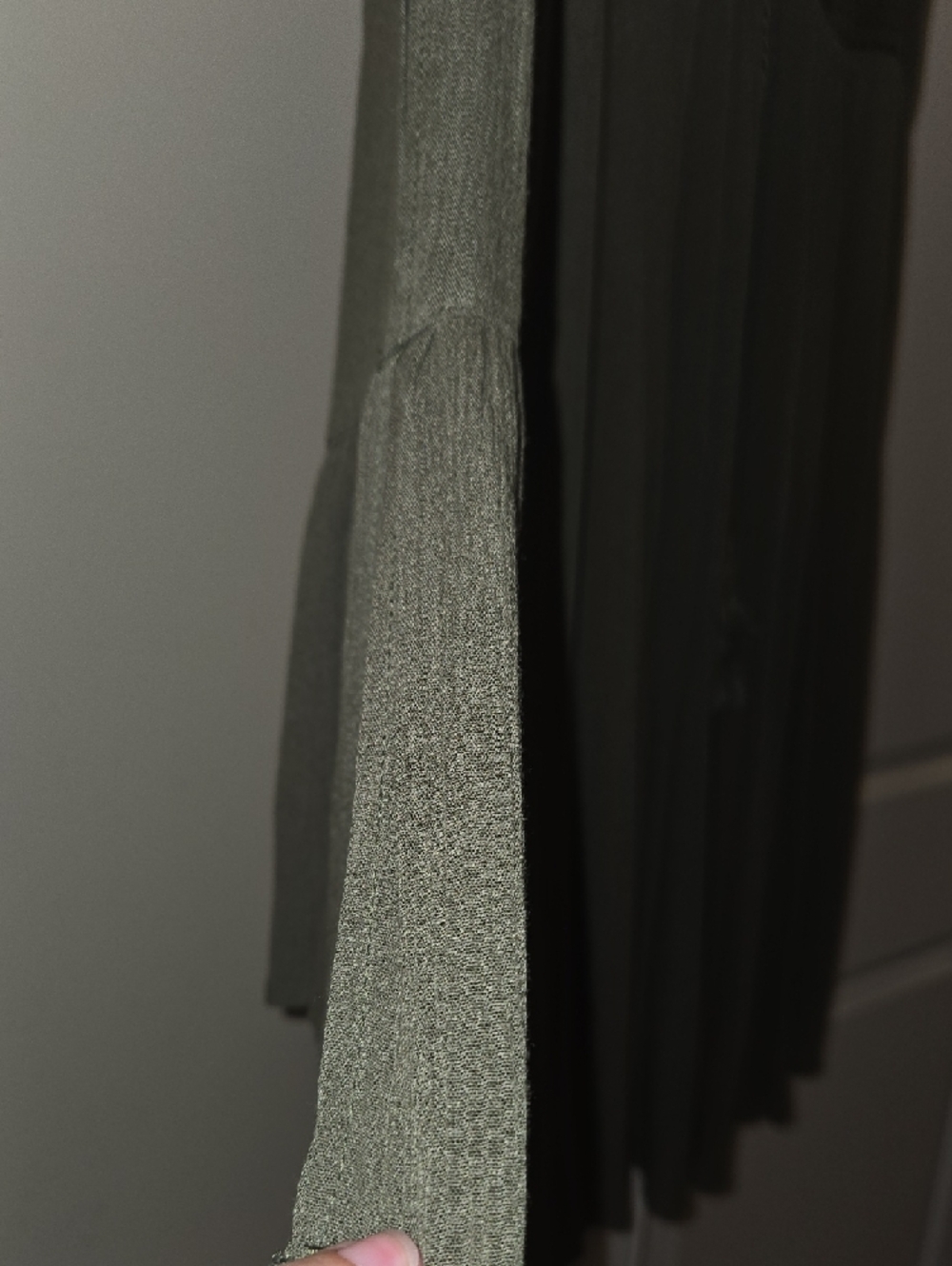 torrid Olive Green Crochet-Trim Boho Dress - Picture 5 of 9